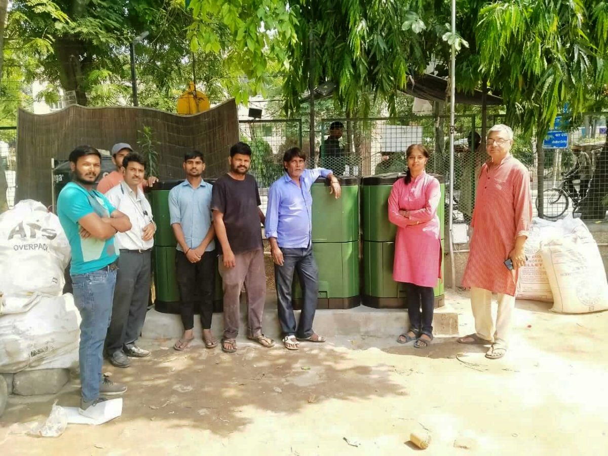 Cummunity Composting Installation, Takshshila Apartments